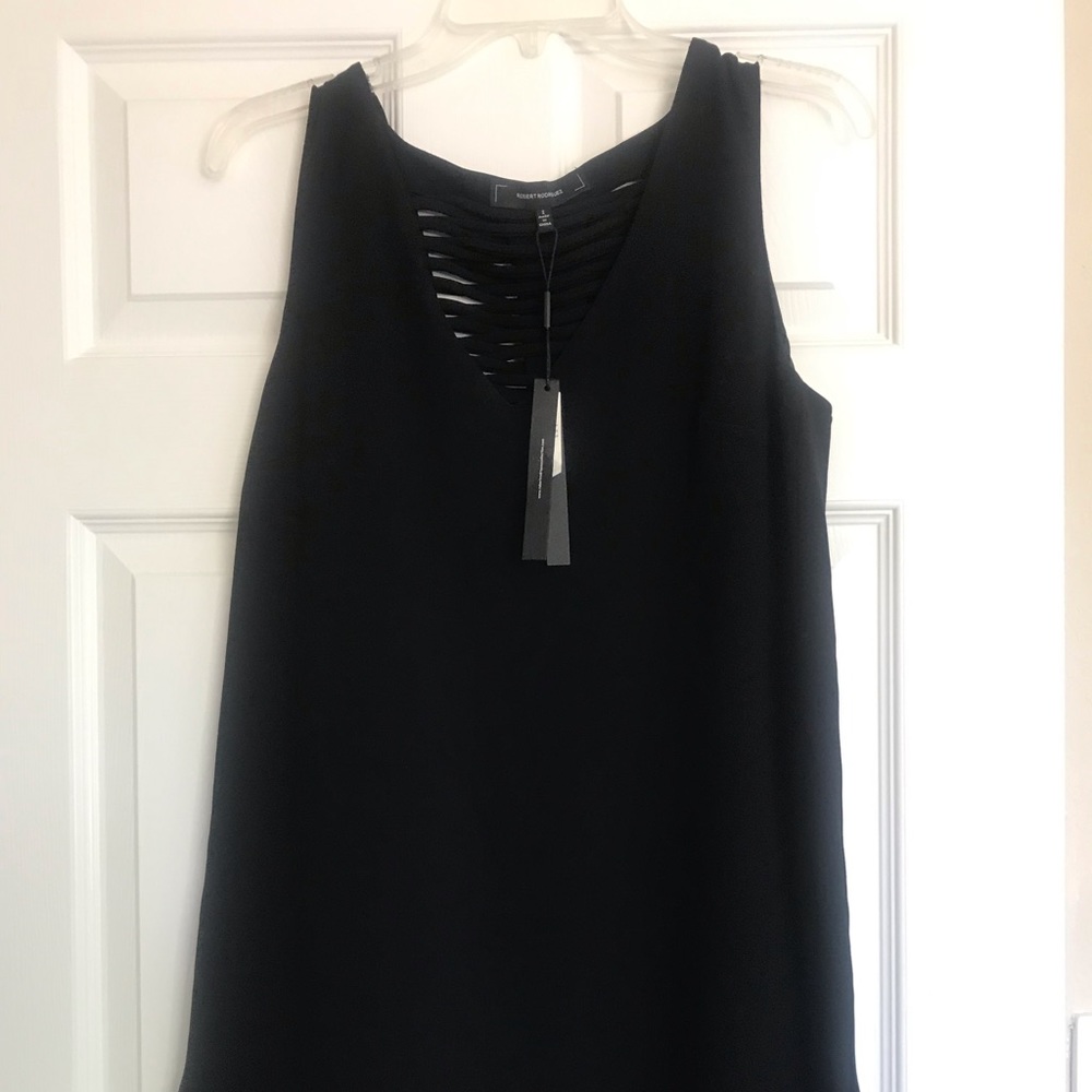NWT Robert Rodriguez Black Dress Size 2 Design
